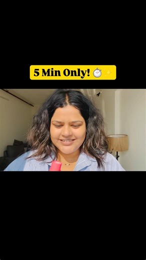 Quick Daily Makeup for Office | Natural Look in 5 Minutes 💄✨ #makeuptutorial #quickmakeup #shorts