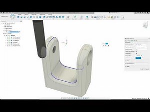 Blend Toolpath: Drive Curve selection issues