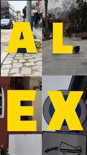 Finding the name ALEX in the streets 🔍✨ #typography #foundnames