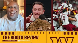 Doink! RECAP: The WILD Wild Card Victory | The Booth Review Podcast | Washington Commanders | NFL