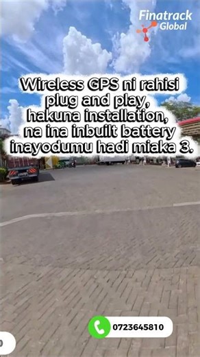 Wireless GPS is simple and convenient it’s just plug and play, no installation required