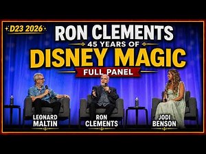 Making Disney Magic with Ron Clements | FULL D23 2026 Panel