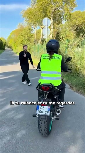 Leçon de moto n°2 🏍️