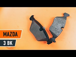 Jak vyměnit zadní brzdové kotouče a brzdové destičky na MAZDA 3 BK NÁVOD | AUTODOC