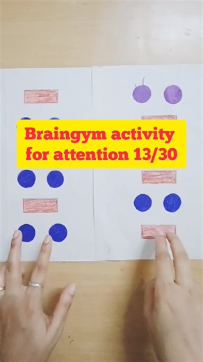 Brainboosting activity for kids. #specialeducationwithdivya #brainboosting #BrainBoostingActivity #braingymforkids #brainboostingactivities #screenfreekids | Special education with Divya
