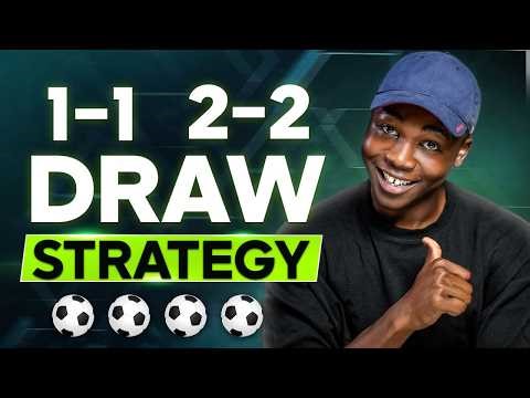 The Genius Betting Strategy for Predicting Draws and 1-1 & 2-2 Correct Score