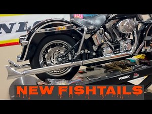 New Fishtails Exhaust! Shark Road Fishtails Exhaust. Ep 2