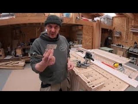 gabarit de défonçage pour charnières (paumelles) de portes