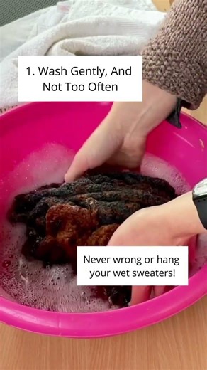 My Top Tips For Minding Your Hand-Knit Sweaters!