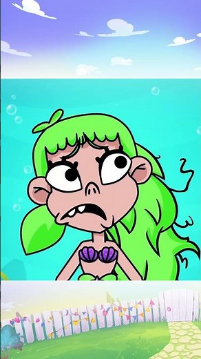 Bubble Trouble 🧜‍♀️🌊 The Tale of the Stinky Sea Monster! #kidsong #animation