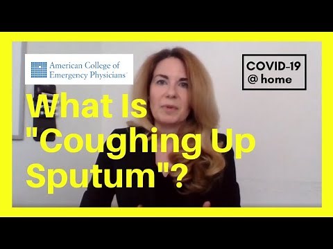 COVID-19: Coughing Up Sputum – Dr. Susan Wilcox, Harvard Medical School (Covid19@home & ACEP)