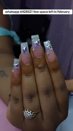 Stunning Nail Art Designs with Gemstones and Rhinestones