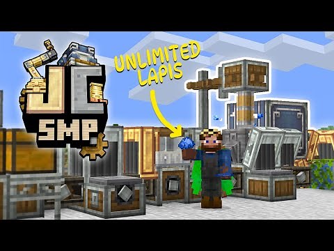 Just Create SMP EP37 Unlimited Lapis Looping and Flower Dye Automation