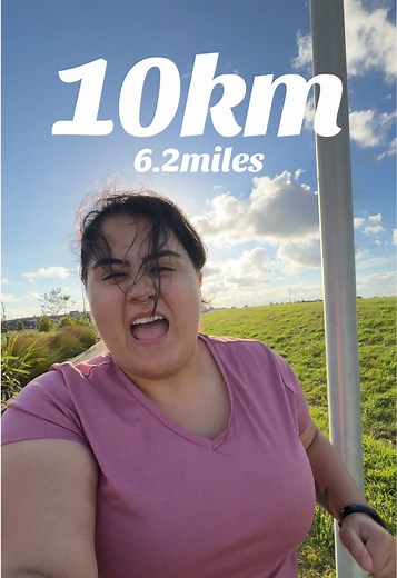 Big Girl Running 10km: Inspiring Female Athlete