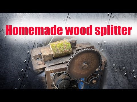 DIY Log Splitter - Build Your Own Powerful Wood Splitter!