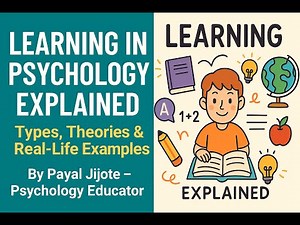 Learning in Psychology - A cognitive Process