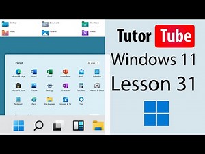 Windows 11 Tutorial - Lesson 31 - Creating Shortcuts