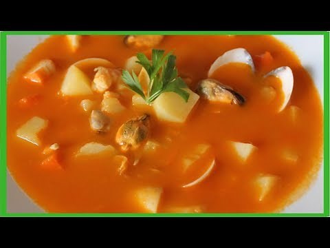 SOPA DE MARISCO ¡¡Super facil!!