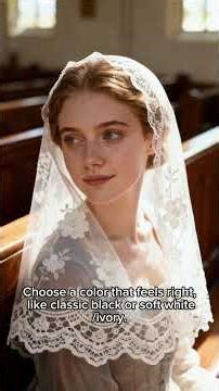 Catholic Church Veils (Why Wear and How to Choose)