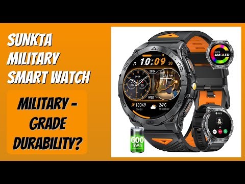 REVIEW (2026): SUNKTA Military Smart Watch. Features