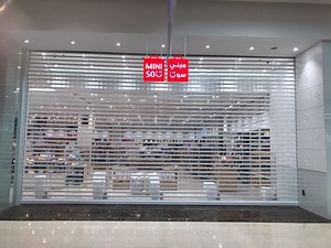 [Hot Item] PVC Roller Shutters/Polycarbonate Clear Rolling Shutters/High Perspective Roller Shutters