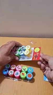 DIY Cute Self Ink Rubber Seal Stamps for Kids Stamp for Teachers Remark Reward Kids Birthday Gift