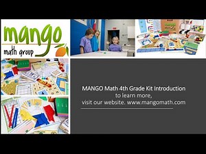 4th Grade MANGO Math Kit Intro