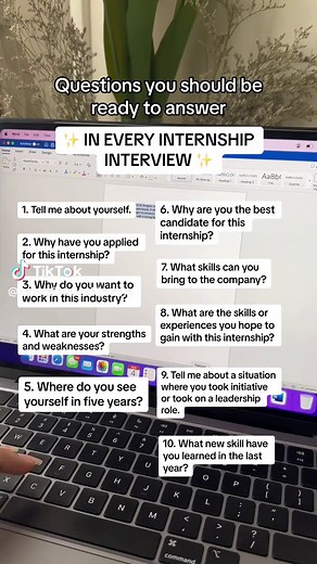 Internship Interview Preparation Tips