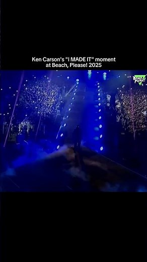 Ken Carson's "I MADE IT" moment at #beachplease #2025 #kencarson