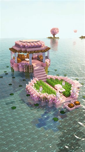 mewnipixel on Instagram: "BASE FLOTANTE  ⭐ TUTORIAL YouTube - Mewnipixel #minecraft #minecraftbuilds #minecraftideas #minecrafttutorial #minecraftpe #minecraftmemes #minecraftonly #minecrafters #reels"