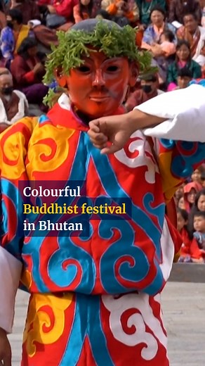 6.9K views · 48 reactions | Thousands of people gathered in Bhutan’s capital city Thimphu for the Mask Dance Festival, known locally as the Thimphu Tshechu. #bhutan #thimphu #festival #dancing #dance #mask #scmpnews #scmp | South China Morning Post | Facebook