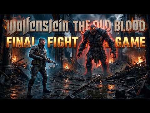 Wolfenstein The Old Blood Ending + Final Boss Fight 4K Gameplay (No Commentary)