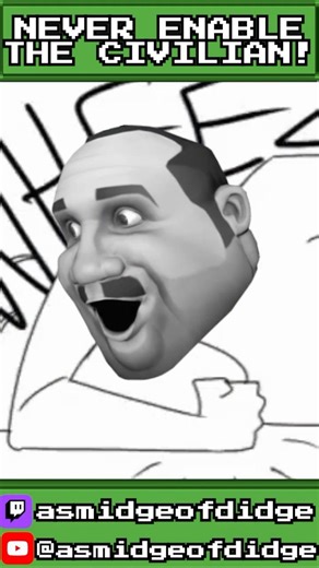 NEVER ENABLE THE CIVILIAN IN TF2! - A Team Fortress 2 Classified First Playthrough Short!