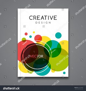Vector Poster Flyer Template Abstract Colorful Stock Vector (Royalty Free) 401470030 | Shutterstock