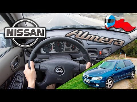 2000 Nissan Almera N16 1.8i 16v (85kW) POV 4K [Test Drive Hero] #59 ACCELERATION,ELASTICITY, DYNAMIC
