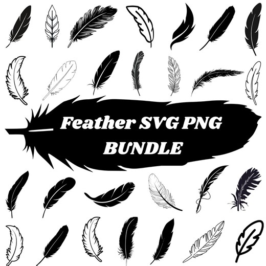 Feather SVG PNG Bundle, Peacock Feather Jewelry Design for Earrings, Pendant, Digital Download - Etsy