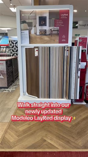 Our newly refreshed Moduleo layered display is now in pride of place right at the front door and it’s looking fantastic. If you’re thinking about updating your floors, this is the perfect place to start. Explore the colours, textures, and finishes up close and get a real feel for what could work in your home. 3 reasons to shop with First Floors: ✅ Expert, friendly advice you can trust ✅ Premium flooring at competitive prices ✅ Professional fitting for a flawless finish Pop in to discover our ful