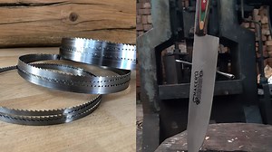 Crafting a Sharp Slaughter Knife from an Old Saw Blade