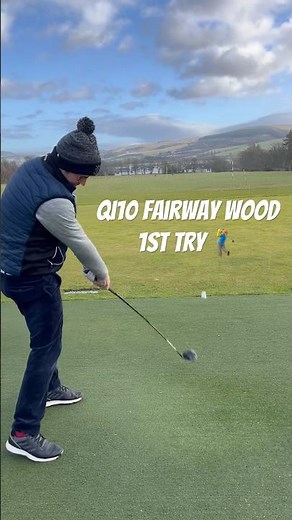 Taylormade Qi10 Fairway Wood First Try 🏌️‍♂️#taylormadegolf