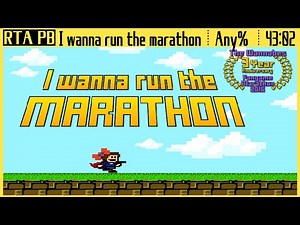 【RTA】I wanna run the marathon | Any% - Speedrun in 43:02【声あり】