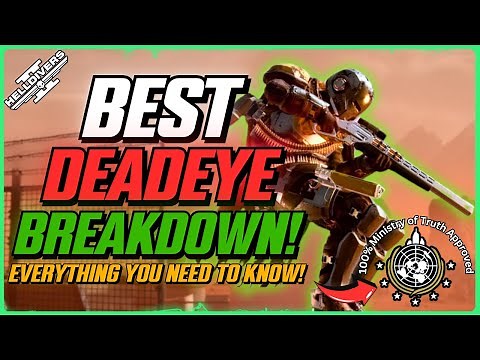 NEW Best Marksman Rifle? R-6 Deadeye Full Breakdown & Guide for Helldivers 2 Patch Update