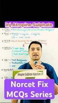 Injection Atropine Sulphate #atropine #injection #nursing #shorts #norcet