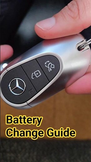 2025 Mercedes Class E - Key Battery Change! 🔑