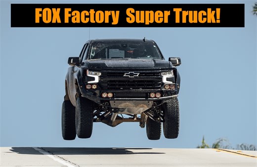 FOX Factory Chevy Silverado Super Truck Is Pricey & Totally Bonkers!