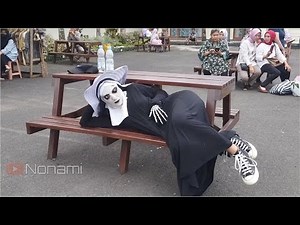 Vlog Valak Nonami before duty..!! The Nun Prank