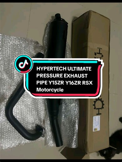 HYPERTECH ULTIMATE PRESSURE EXHAUST PIPE Y15ZR Y16ZR RSX Motorcycle #exhaust #exhaustpipe #exzos #hypertech #exhausthypertech #exhausty15 #exhausty16 #exhaustrsx150honda #y15zr #y16zr #rsx #4upageシ #4upageシ🔥🥀 #4upage #masukberandafyp #4u #masukberanda #fyp #barangviral #barangbaik #fyppppppppppppppppppppppp #fypシ゚ #affiliatetiktok #newbieaffiliate