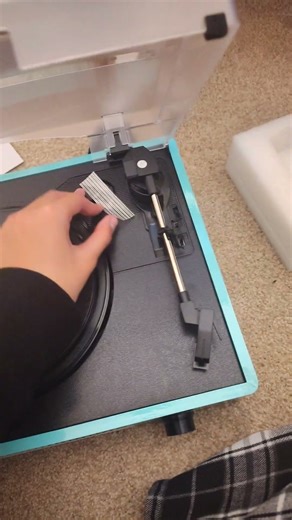 setting up my record player #music