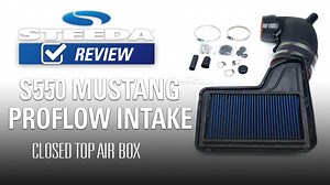 11 reactions | Steeda's S550 Mustang GT ProFlow Closed Cold Air...