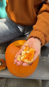 woman makes wine decanter out of pumpkin (this original video is produced by Emily C.) | Laughs and Hacks