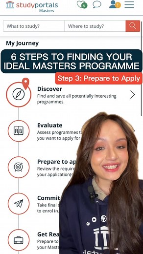 Create a checklist and prepare your university applications ✅✅#studytips #applications #university #studyabroad #internationalstudent #collegeadmissions #applyingtocollege | Studyportals